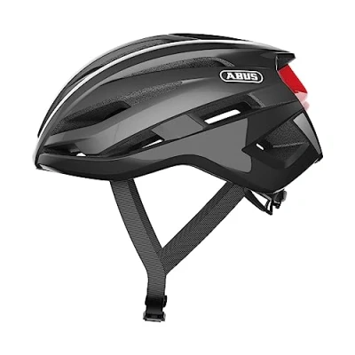 Imagen de ABUS StormChaser Casco de bicicleta ligero y cómodo Para ciclismo deportivo profesional hombre mujer Rojo, talla L