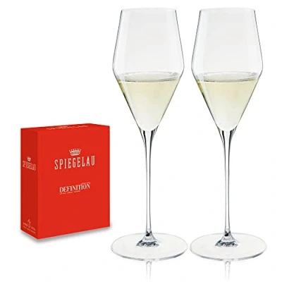 Imagen de Spiegelau &amp; Nachtmann Definición Copas de Vino con pie, Cristal, Champán