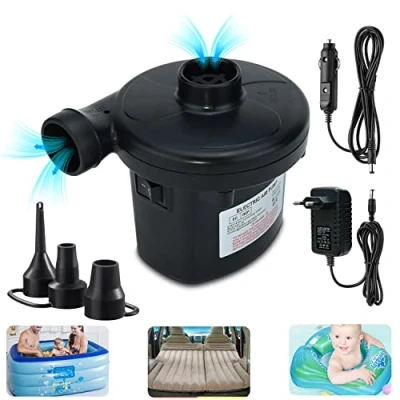 Imagen de Inflador Electrico, Hinchador Electrico 2 en 1 Inflar y Desinflar para Colchon, Piscina