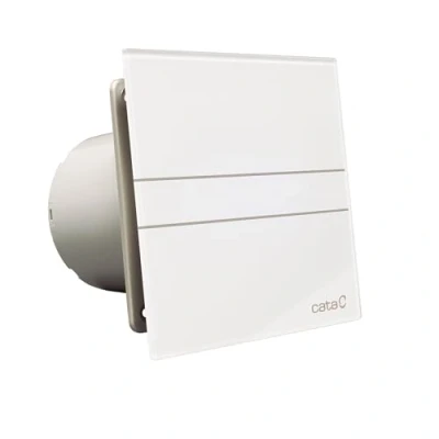 Imagen de Cata Extractor de Baño E 150 GTH con Sistema Extracción Perimetral Detector Humedad y Display Indicador Ancho 95 cm Potencia 19W Color Blanco