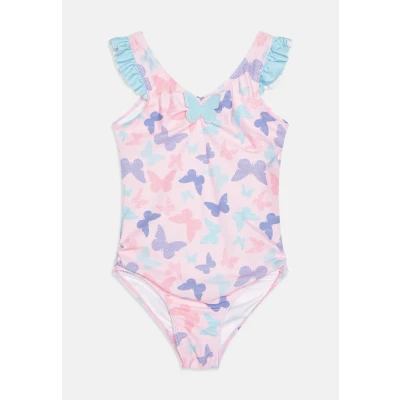 Imagen de Playshoes UV Protection Swimsuit Bañador para niños, Talla: 3 4a, Lightpink