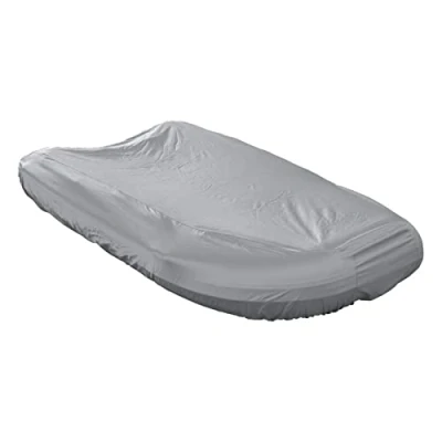 Imagen de Funda para Barco, Resistente 210D de Grado Marino,Tela Oxford Impermeable con protección UV, Casco en V Runabout Jumbo Boat Speedboat Fishing Ski
