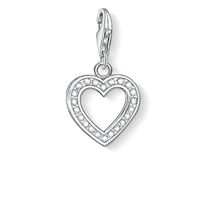 Imagen de Thomas Sabo Charm con Cierre para Mujer de Plata Ley 925/1000 Circónita