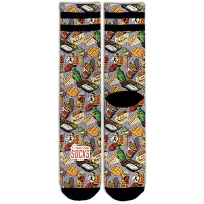 Imagen de American Socks Yummies Mid High L/XL Calcetines de deporte para hombre y mujer, Crossfit, Running, Ciclismo, Bici Skate.