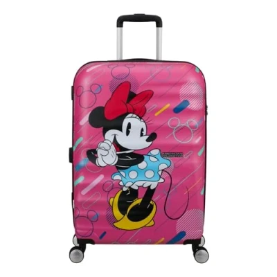 Imagen de American Tourister Wavebreaker Disney Spinner 67 24 TSA FL Maleta de cabina, Talla: One Size, Minnie future pop