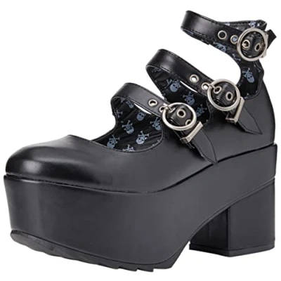 Imagen de LAMODA Run The World, Mary Jane Mujer, Color Negro, 38 EU