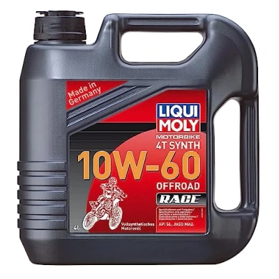 Imagen de LIQUI MOLY Motorbike 4T Synth 10W 60 Offroad Race 4 L Aceite de tiempos motocicleta 3054