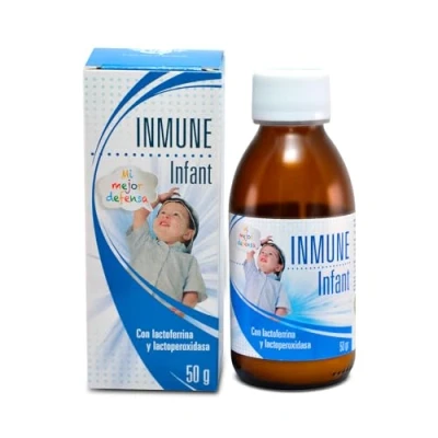 Imagen de Espadiet Inmune Infant Ayuda a Reforzar Sistema de los Niños Salud Inmunológica Alta absorción Con Vitamina C, Lactoferrina y Lactoperoxidasa Suspensión Oral 50 g.
