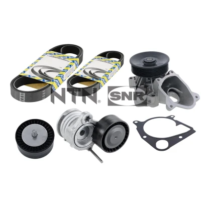 Imagen de SNR KAP850.060 Bomba de agua + kit correa poli V BMW: 1 Hatchback, 3 Berlina