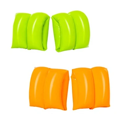 Imagen de Bestway Inflatable armbands Summer essential 32005N Random colors Vinyl 18 to 30 kg 20 cm x Child Swimming pool Sea Beach 3 6 years