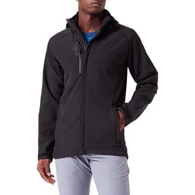 Imagen de Regatta Softshell Chaqueta Repelente, Negro (Black), M para Hombre