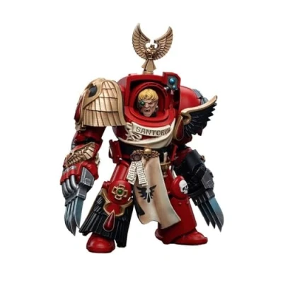 Imagen de Joytoy Bloomage Tech WH 40K Blood Angels Assault Terminators Sargento Santoro 1/18 AF