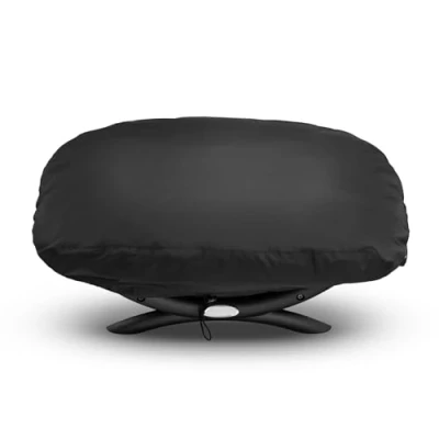 Imagen de Onlyfire Cubierta de la Parrilla Funda para Barbacoa Gas Cabida Weber Q, Q100 Q120 y Q1000, Negro