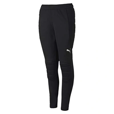 Imagen de PUMA Goalkeeper Pants Jr Pantalones de Portero, Bebé Niños, Black Black, 140 (9 10 años)