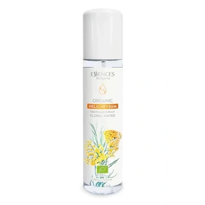 Imagen de Essences Bulgaria Agua Floral de Helicriso Orgánico 250 ml Para Imperfecciones, Arrugas, Líneas Finas y Manchas Oscuras Niebla Antienvejecimiento Regeneración la piel