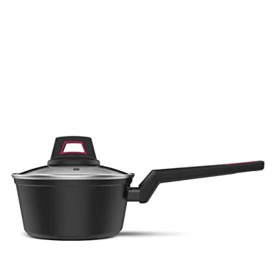 Imagen de Taurus Best Moments Cazo 18 de aluminio forjado. cm diámetro. mango ergonómico. apto para todo tipo fuegos. recubrimiento antiadherente. lavavajillas. libre PFOA. negro