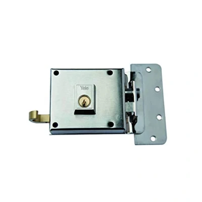 Imagen de Yale 3010002 612DHN Cerradura de Sobreponer, 6A Mano Derecha Entrada/Dcha Hierro Niquelado, 60 mm