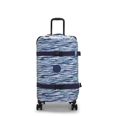 Imagen de Kipling Spontaneous M, Equipaje con Ruedas Medianas, Azul (Brush Stripes)