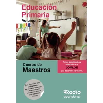 Imagen de Cuerpo de Maestros. Primaria. Volumen 2. LOMLOE (OPOSICIONES)