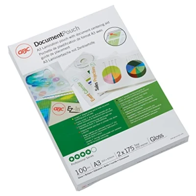 Imagen de GBC 3200746 Carteras DIN A3 (303X426) 2X175 micras (caja 100)