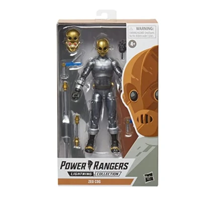 Imagen de Power Rangers Lightning Collection Zeo Cog Figura de acción Premium, Coleccionable, con Accesorios, 15 cm Empaque Estilo Pop Art (F4504)