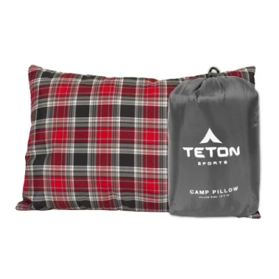 Imagen de TETON Sports Almohada de Campamento, Unisex Adulto, Gris, 1 Count (Pack of 1)