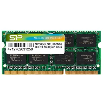 Imagen de SILICON POWER MEM. DDR3 PORTATIL 8 GB. 1600 HZ. CL11 1.35V