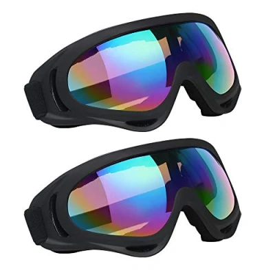 Imagen de Vicloon Gafas de Nieve a Prueba Viento UV400 Ciclismo Moto Snowmobile Ski Goggles Eyewear Deportes Seguridad protección