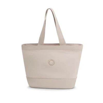 Imagen de Bugaboo Bolsa cambiador, para pañales con bolsillos de fácil acceso, portabiberones aislante, cambiador y 3 bolsas mano en Desert Taupe