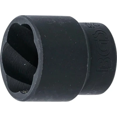 Imagen de BGS 5268 24 Llave de vaso perfil en espiral / extractor tornillos entrada 12,5 mm (1/2&quot;)