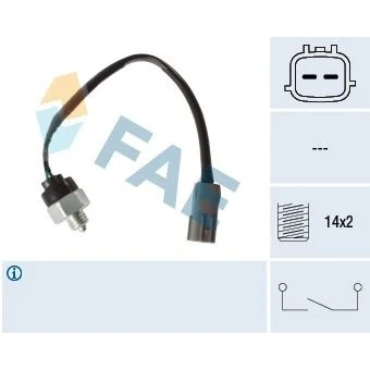 Imagen de FAE 40988 Interruptor, piloto de marcha atrás con cable MAZDA: 3 Berlina, Hatchback