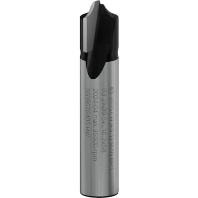 Imagen de Bosch 2 608 628 405 Fresas para cuarto de Bocel 8 mm, R1 3,2 D 9,5 L 10,2 G 41 mm (pack 1)