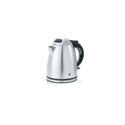 Imagen de WMF Stelio Hervidor, 2400 W, 1.7 litros, Acero Inoxidable de cromargan, mango goma antideslizante, indicador nivel el agua exterior iluminado