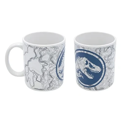 Imagen de Joytoy Barbie Jurassic World Taza (cerámica, Color Blanco con Texto en alemán), Multicolor, talla única (Joy Toy 22622)