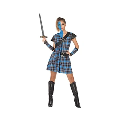 Imagen de Atosa disfraz escocesa mujer adulto william wallace M