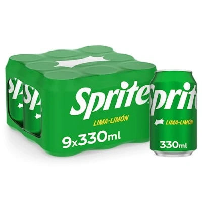 Imagen de Sprite Lima Limón, Bajo en Calorías, Pack 9 latas de 330ml