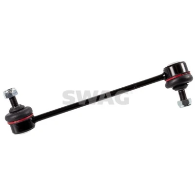 Imagen de SWAG 90 93 4560 Bieleta de suspensión Eje delantero, derecha 216 M10 x 1,25 con tuerca autofijadora Acero negro HYUNDAI: i20 I Hatchback, ix20
