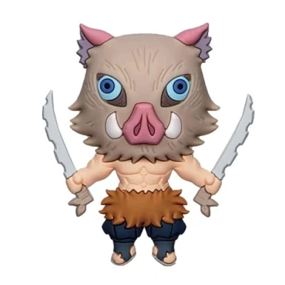Imagen de Imán 3D Inosuke Hashibira 4Cm