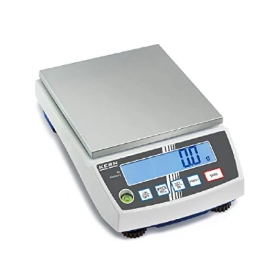 Imagen de KERN WLPH6 Serie PCB Balanza de Precisión, 150 mm x 170 Plataforma, 6000 g Ámbito Pesaje, 0.1 Graduación