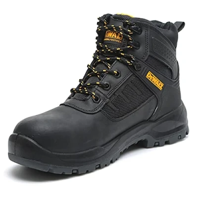 Imagen de DEWALT Douglas Botas de seguridad impermeables con punta acero para hombre, talla 43, color negro
