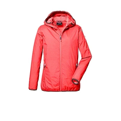 Imagen de killtec Nina Chaqueta funcional/chaqueta outdoor con capucha KOS 333 GRLS JCKT, coral, 128, 41589 000