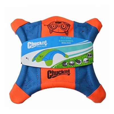 Imagen de Chuckit! Flying Squirrel Toss Toy Floats Small 9&quot; Pack of 2