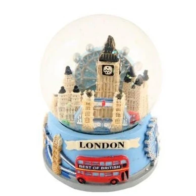 Imagen de Collage London recuerdo globo de la nieve Tormenta (65 mm)