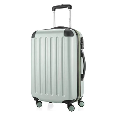 Imagen de HAUPTSTADTKOFFER SPREE Equipaje de mano, Maleta rígida, Trolley expandible, 4 ruedas dobles, TSA, 55 cm, 42 litros, Menta