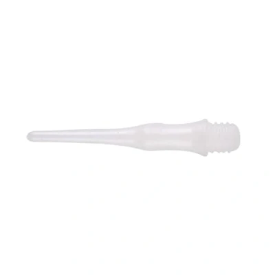 Imagen de HJIAMA Dardos Punta de Plastico 200 Piezas, 27 mm Diana Electronica 2BA, Reemplazo Cabeza Dardo Blanco, para Principiantes Aficionados
