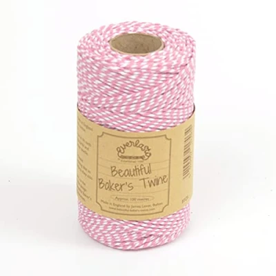 Imagen de EVERLASTO Bobinas de Cordel Original 100 m, Rosa Rosa, 2 mm