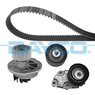 Imagen de DAYCO KTBWP5590 Bomba de Agua + Kit Distribucion CHEVROLET: Cruze Berlina, Lacetti Hatchback, Aveo / Kalos DAEWOO: Hatchback