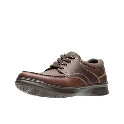 Imagen de Clarks Cotrell Edge, Oxford Hombre, Piel de Oily Marrón/Negro, 41 EU