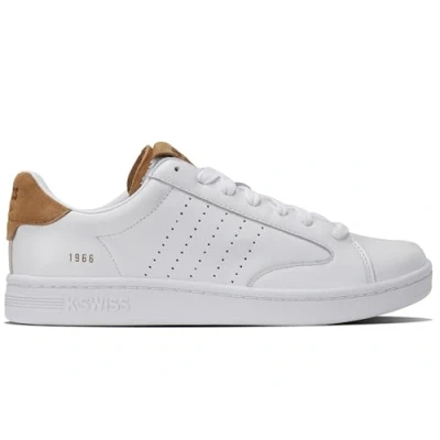 Imagen de K Swiss Lozan Klub LTH Zapatillas de deporte para hombre, WHT/WHT/BRWNSGR SD, 46 EU