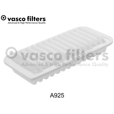Imagen de DAVID VASCO A925 Filtro de aire 54 120 250 rectangular Cartucho filtrante TOYOTA: Yaris I Hatchback, II III Hatchback